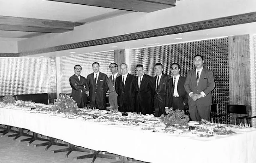 O snack-bar mais moderno da Europa, em 1966